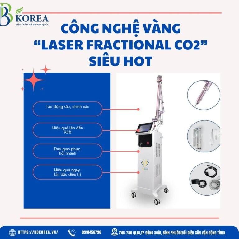 ĐIều trị Sẹo Lồi bằng công nghệ "Vàng" Laser CO2 Fractional