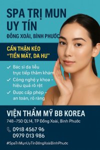 “spa trị mụn uy tín Đồng Xoài Bình Phước