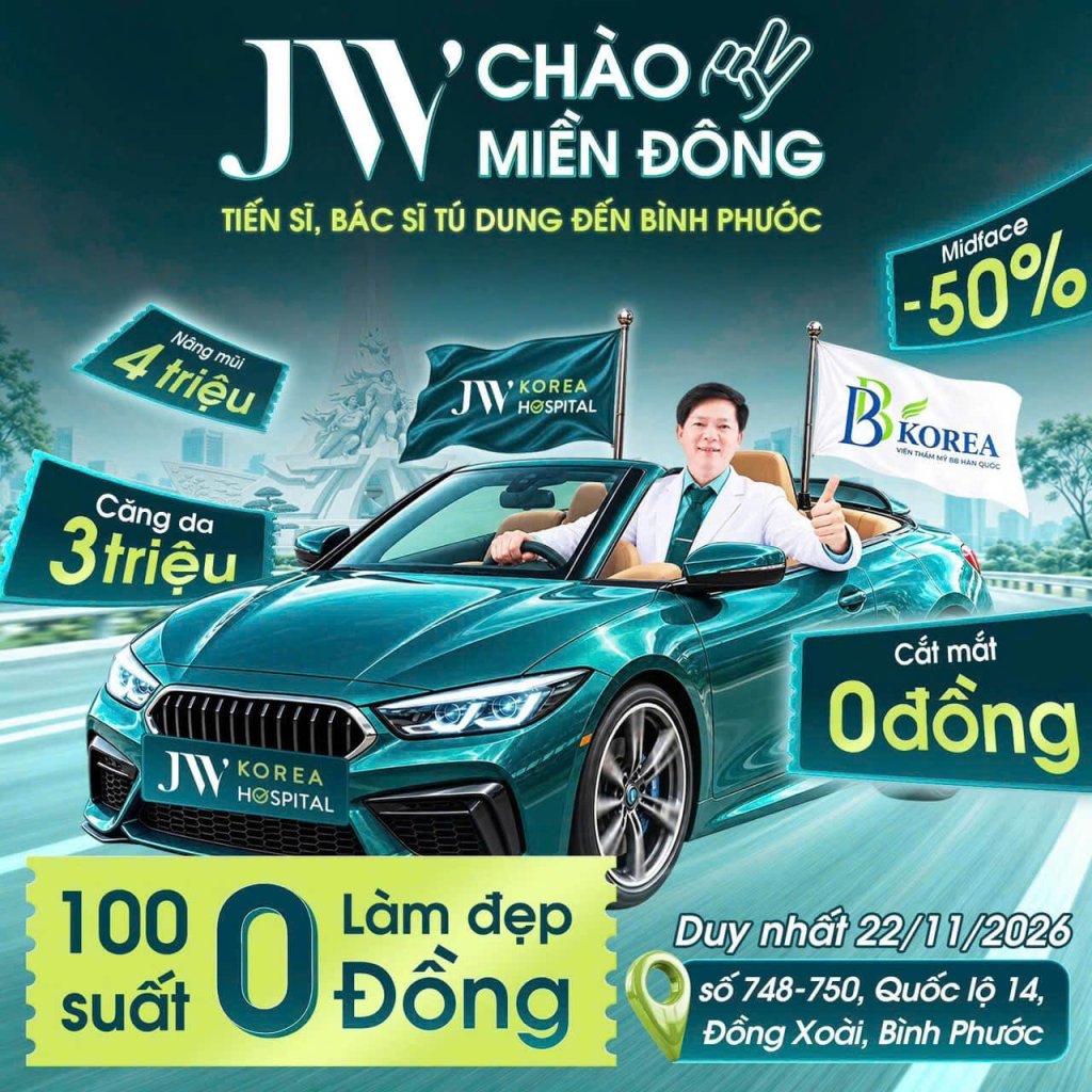 Hình ảnh TS.BS Nguyễn Phan Tú Dung được sử dụng trong nội dung giới thiệu sự kiện có liên quan đến Bệnh viện JW Hàn Quốc và BB KOREA.
